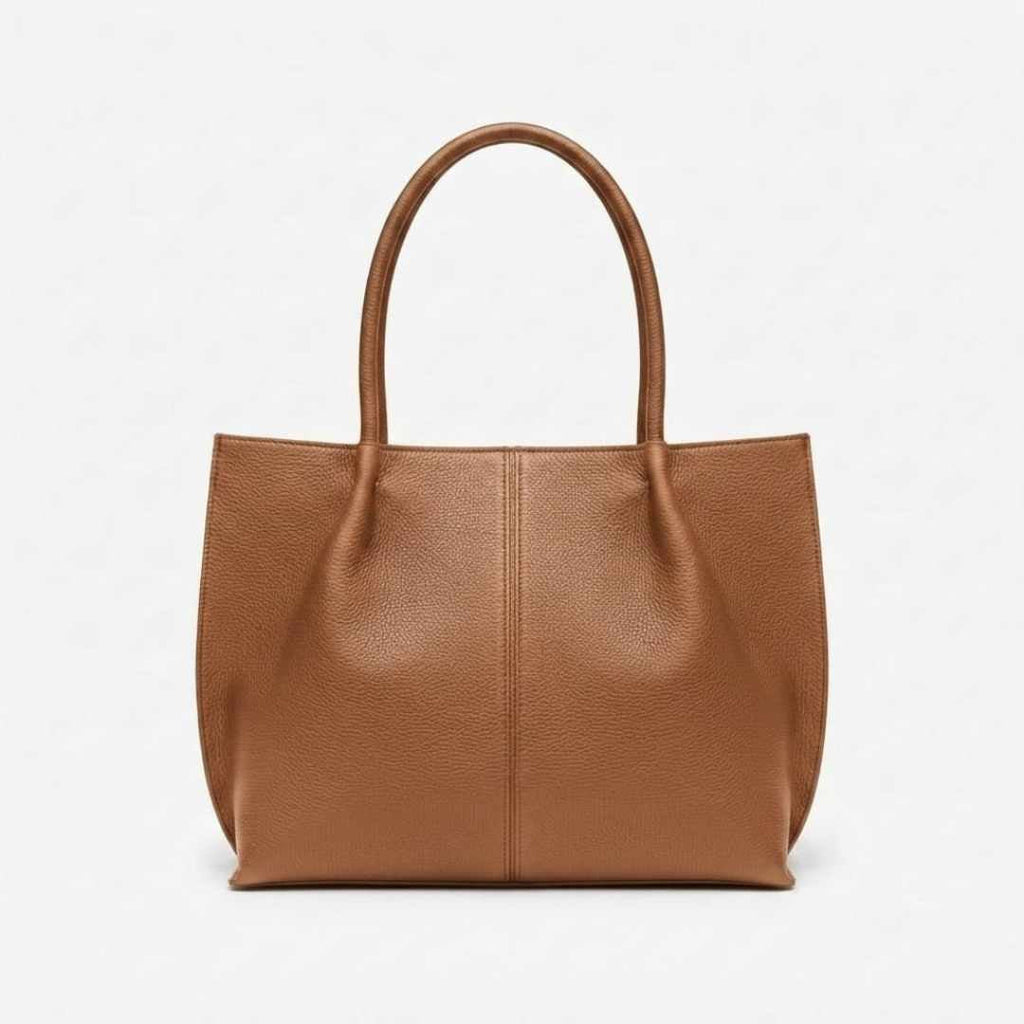 Enshee Lime Tote - Brown