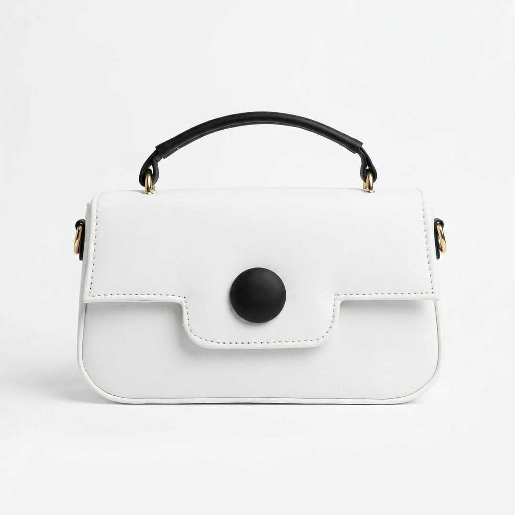 Enshee Auvex Mini Satchel - White