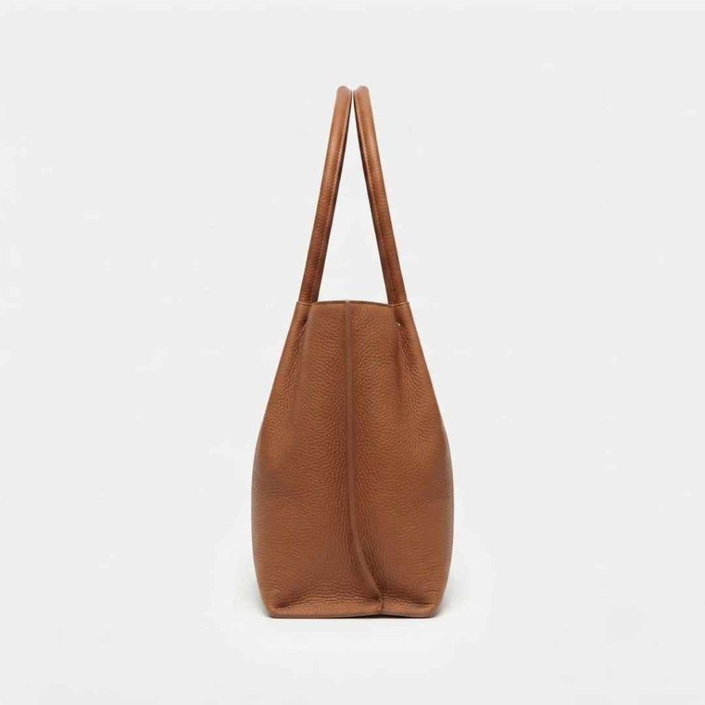 Enshee Lime Tote - Brown