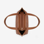 Enshee Lime Tote - Brown