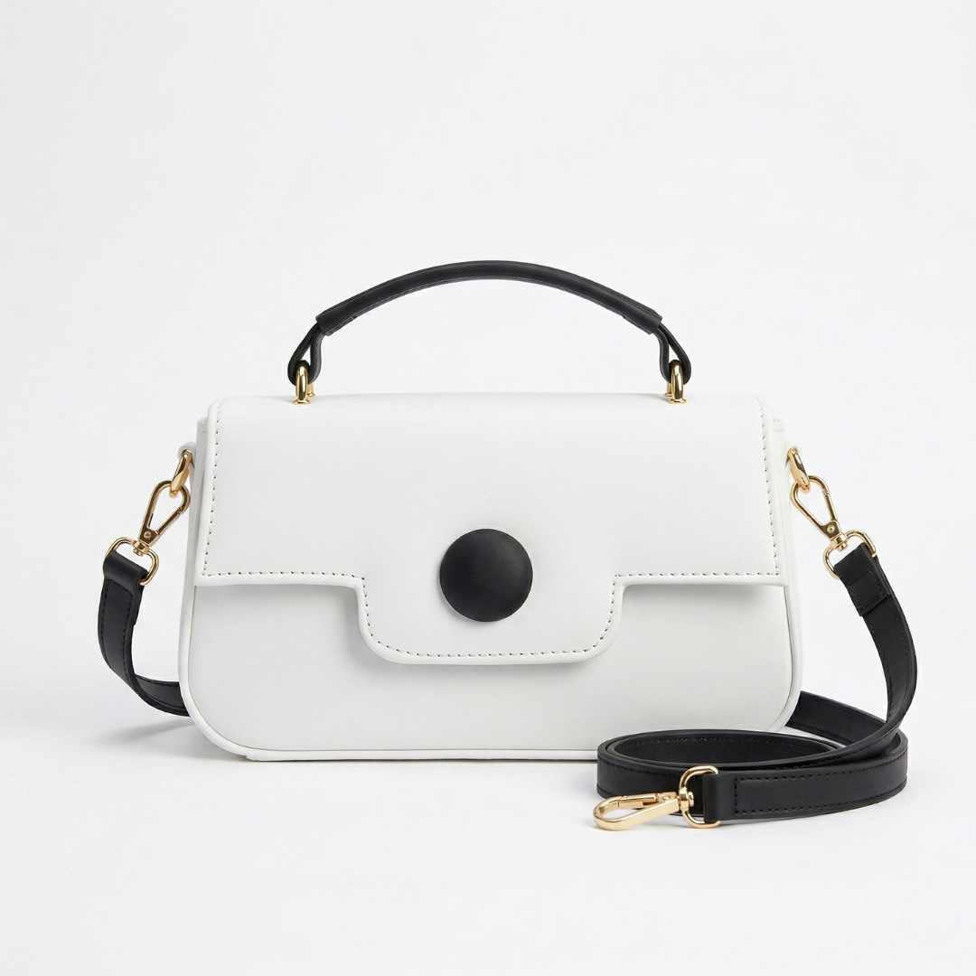 Enshee Auvex Mini Satchel - White