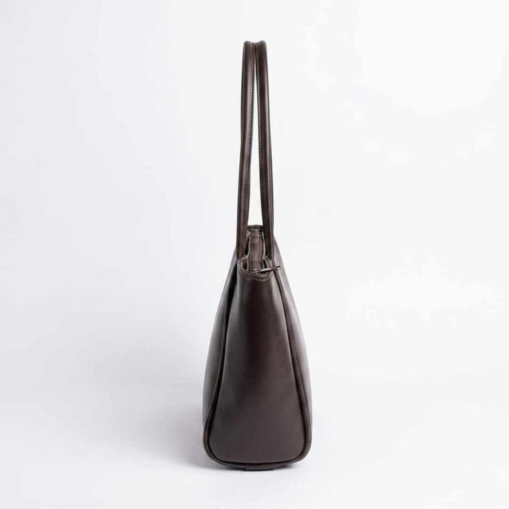 Enshee Noir Tote - Chocolate Brown
