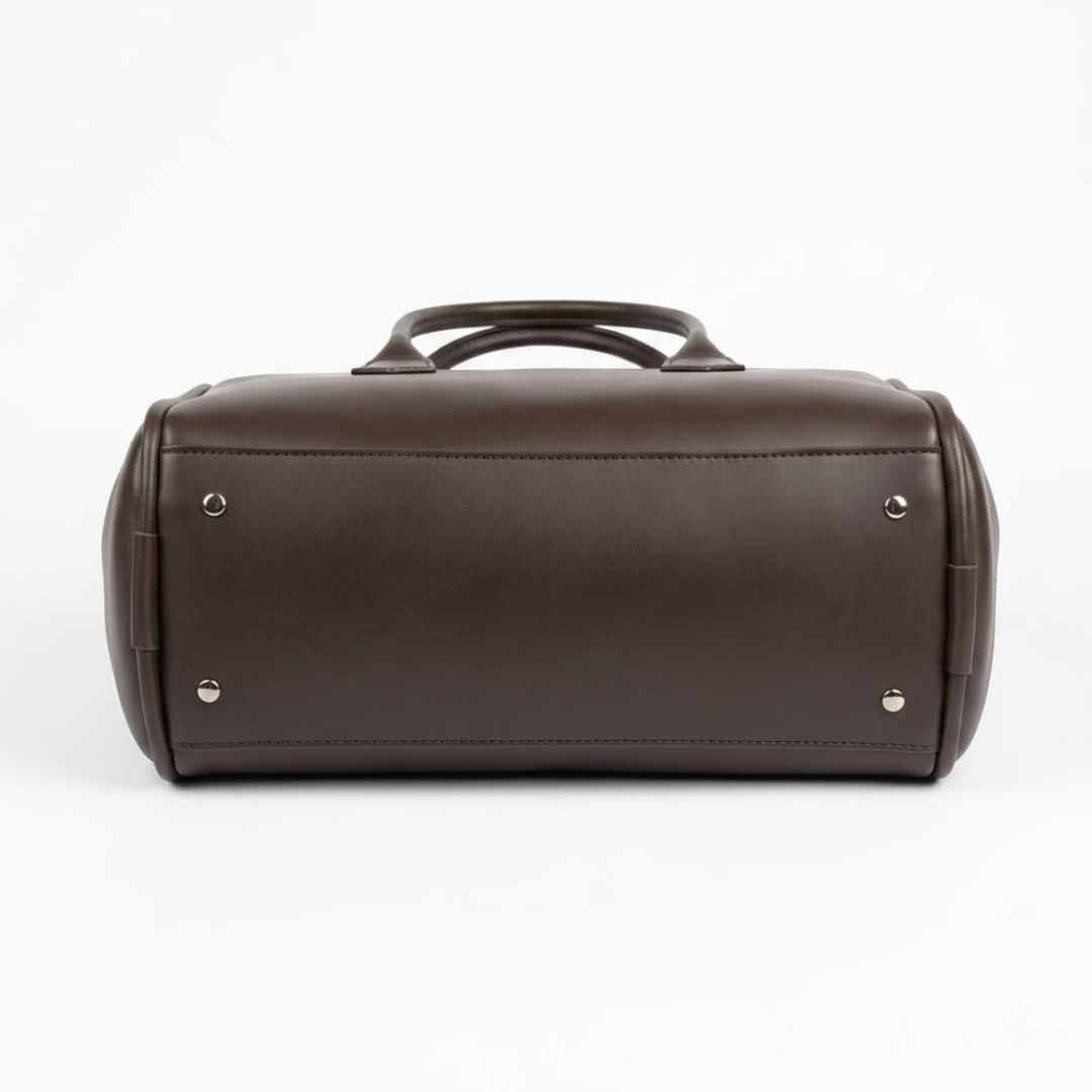 Enshee Noir Tote - Chocolate Brown