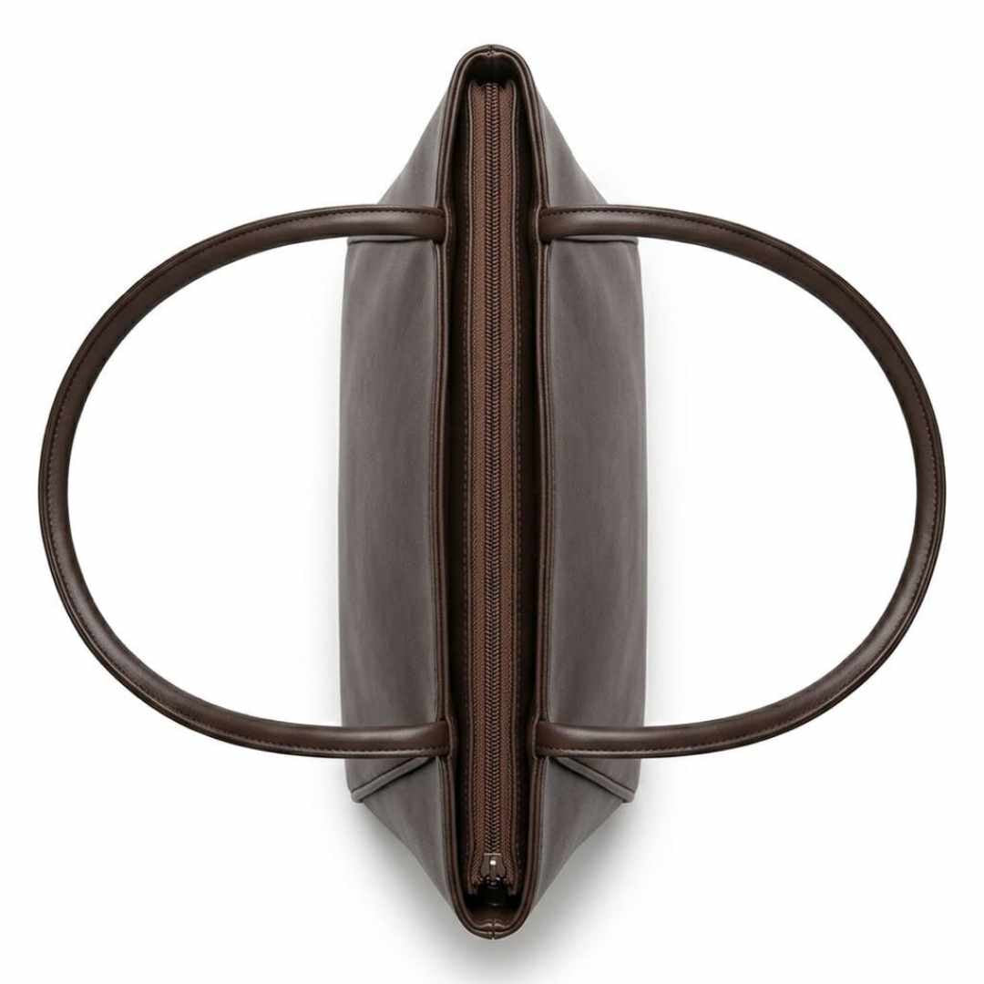 Enshee Noir Tote - Chocolate Brown