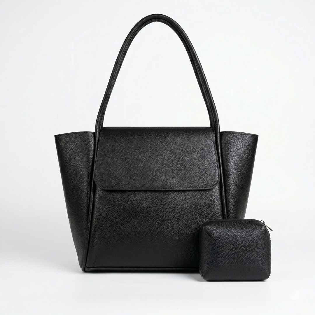 Enshee Jadel Large Tote - Black