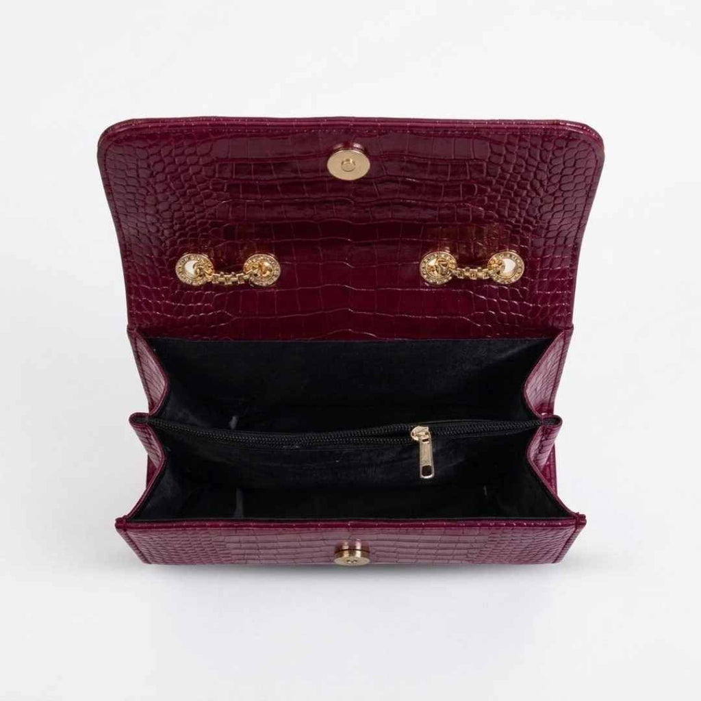 Enshee Willow Crossbody - Maroon
