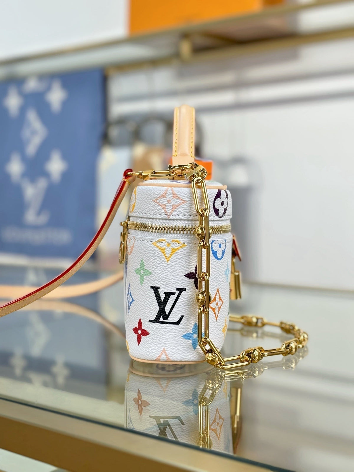 LV x TM Vanity Chain Pouch