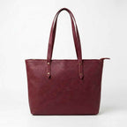 Enshee Merlot Tote - Maroon