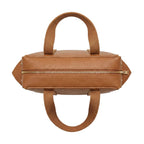 Enshee Drum Handbag - Mustard Brown
